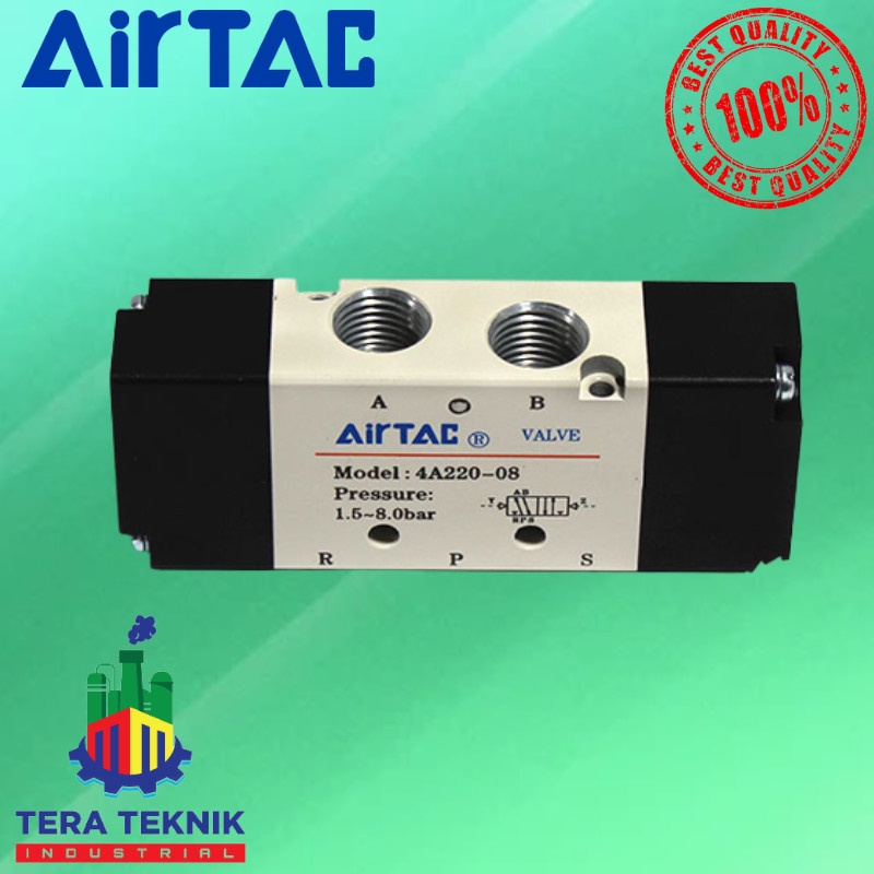 โซลินอยด์ลมนักบิน AIRTAC 4A220-08