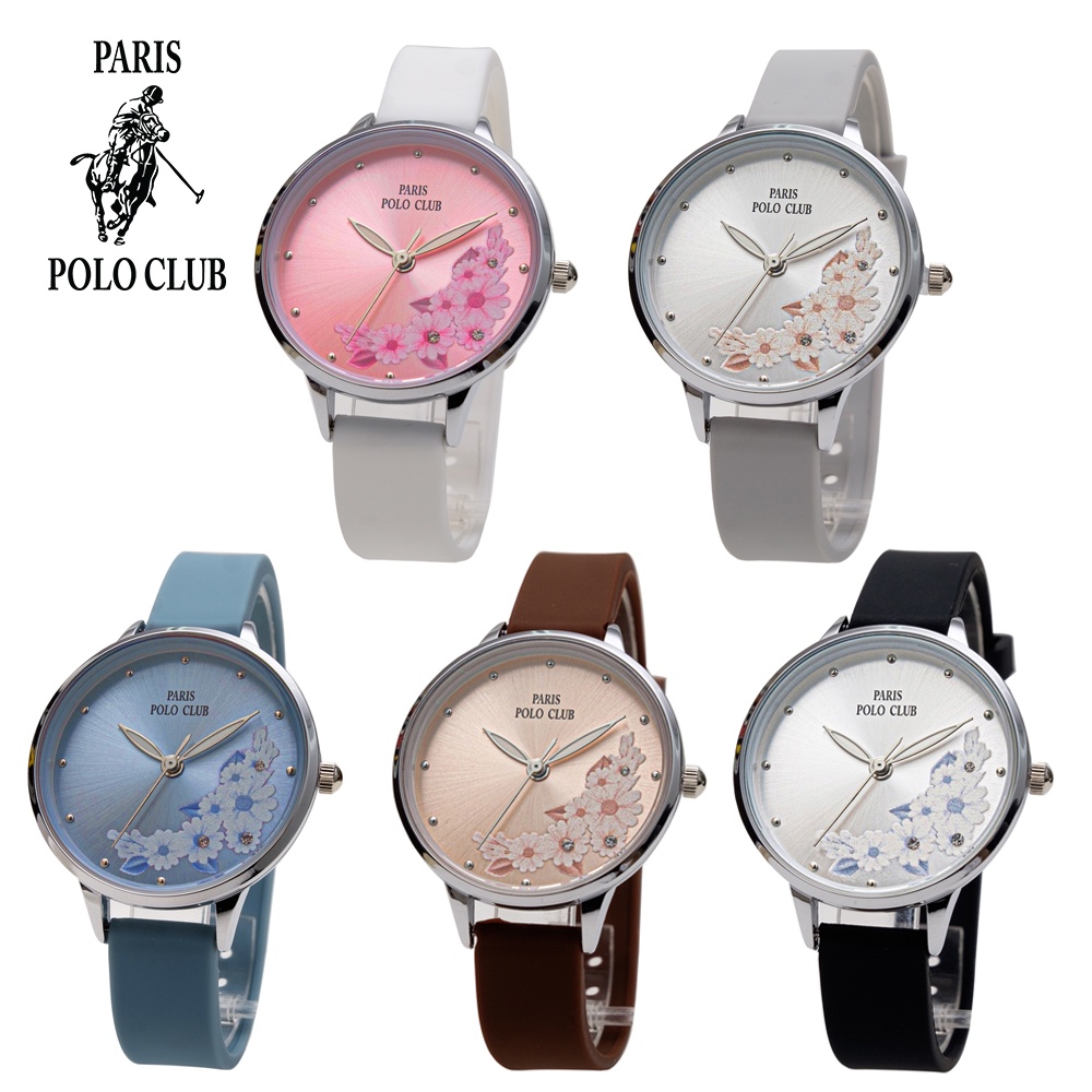 นาฬิกาข้อมือผู้หญิง Paris Polo Club รุ่น 3PP-2202915S (ปารีส โปโล คลับ)