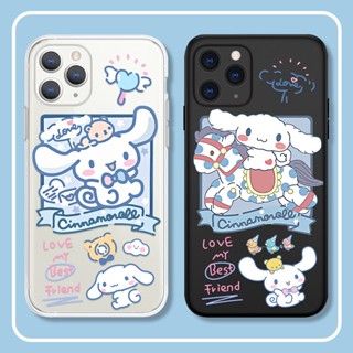 Cinnamoroll เคสไอโฟน iPhone Xr Xs X max เคสมือถือ iPhone 7plus 12 pro max 14 13 11 pro 7 8 เคส 8plus นิ่ม TPU cover