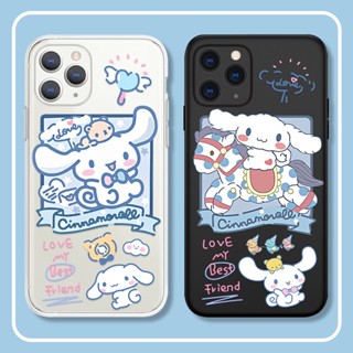 Cinnamoroll เคสไอโฟน iPhone Xr Xs X max เคสมือถือ iPhone 7plus 12 pro max 14 13 11 pro 7 8 เคส 8plus นิ่ม TPU cover