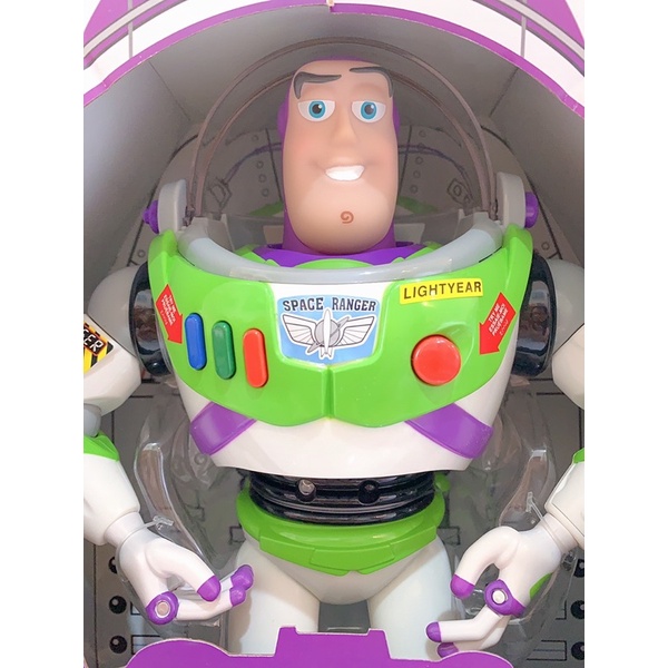 Toy Story 🤖 Buzz Lightyear Interactive Talking Action Figure  บัส ไลท์เยียร์ มีเสียง มีไฟ ของแท้ Shop Disney Florida USA