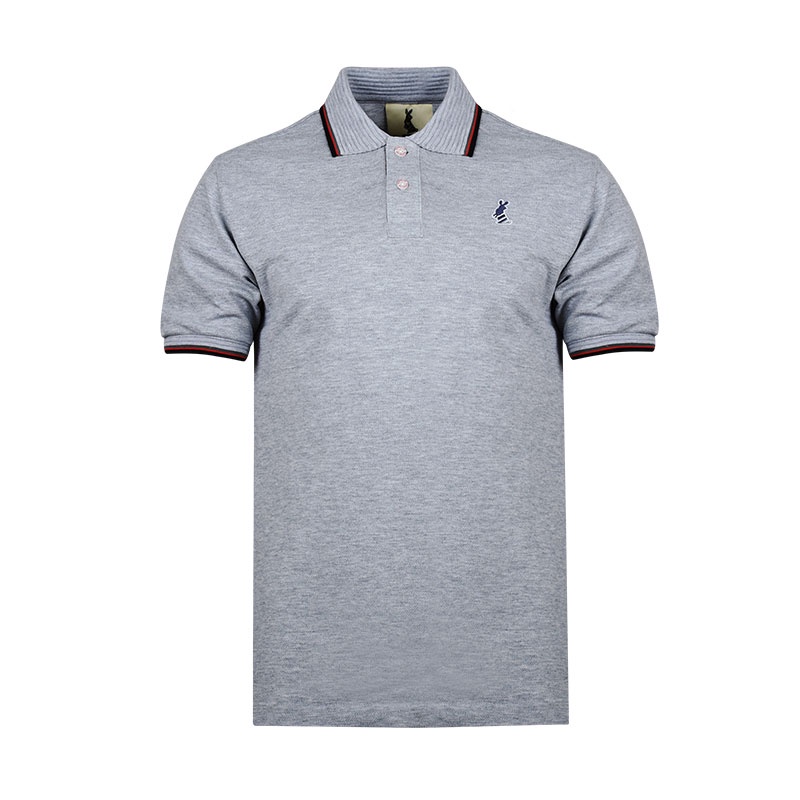 เสื้อโปโล KUFKOLAR P46-GY01  .