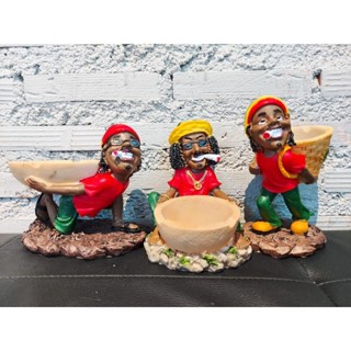 #พร้อมส่งในไทย Rasta man resin 3D tray By Bongpartyshop