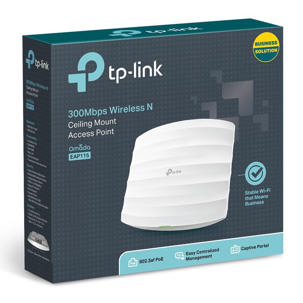⚡️กรุงเทพฯด่วน1ชั่วโมง⚡️ TP-LINK EAP115 ACCESS POINT WIRELESS N300 ประกันตลอดการใช้งาน