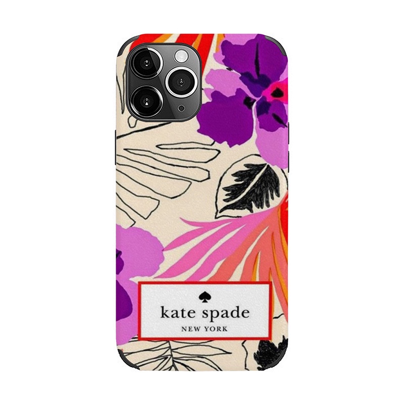 พร้อมส่ง เคสโทรศัพท์มือถือแบบแข็ง พิมพ์ลาย Kate Spade สีดํา สําหรับ IPhone 15 IPhone 15 Pro IPhone 15 Pro Max IPhone 13 IPhone 13 Pro IPhone 13 Pro Max