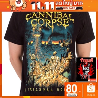 เสื้อวง Cannibal Corpse เสื้อผ้าแฟชั่น แคนนิเบิลคอปส์ เสื้อร็อค เสื้อทัวร์ เสื้อวินเทจ RCM1463