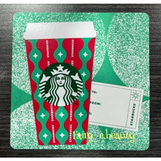 [พร้อมส่ง] Starbucks card &lt;มีเงินในบัตร 100฿&gt;