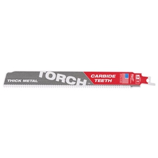 MILWAUKEE NO.48-00-5202 SAWZALL® TORCH™ 7 TPI 9" Carbide Blades - 1PK Factory Gear By Gear Garage