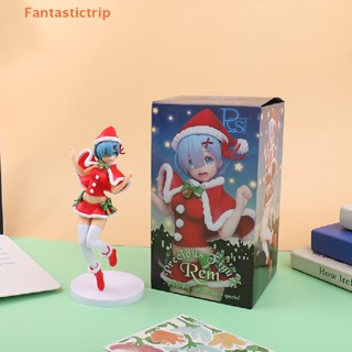 Fantastictrip โมเดลฟิกเกอร์ อนิเมะ Re:ZERO -Starg Life In Another World Rem Santa Ver ของเล่นแฟชั่น