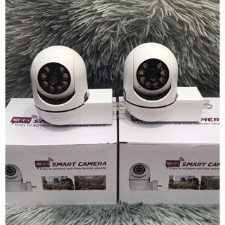 SALE กล้องวงจรปิดพร้อมปลั้กในตัว หมุนได้รอบทิศ wifi smart camera