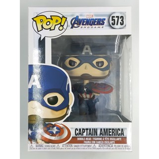 Funko Pop Marvel Avenger End Game - Captain America #573 (กล่องมีตำหนินิดหน่อย) แบบที่ 1