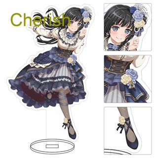 โมเดลตุ๊กตาอนิเมะ รุ่น Cherish Roselia Bang Dream! ฟิกเกอร์อะคริลิคใส รูปการ์ตูนอนิเมะน่ารัก สําหรับตกแต่งบ้าน