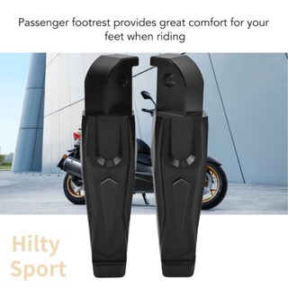 Hilty Sport🏍️🏍️ ที่พักเท้าหลังรถจักรยานยนต์ Cnc อะลูมิเนียมอัลลอย แบบเปลี่ยน สําหรับ Xmax 300 Aerox 155 Nmax