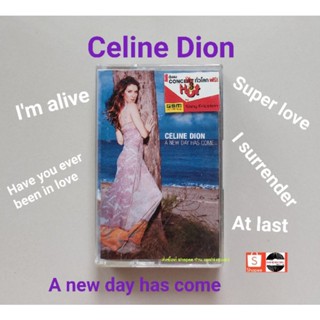 □มือ2 celine dion เทปเพลง□ อัลบั้ม A new day has come (ลิขสิทธิ์แท้ - แนว pop) .