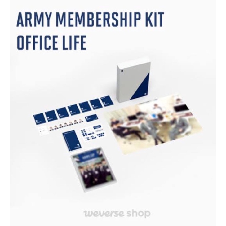 พร้อมส่ง Army membership Kit BTS บังทัน