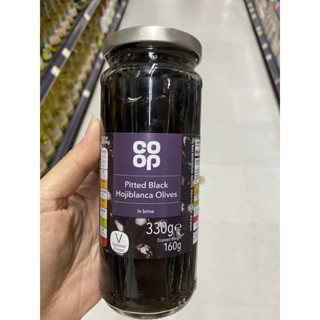 COOP Pitted Black Hojiblanca Olives 330 G.