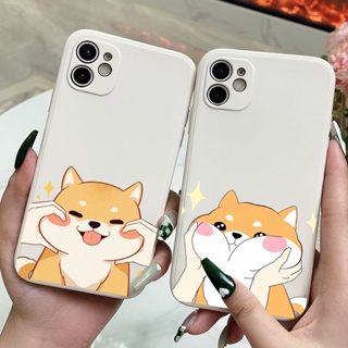 เคสโทรศัพท์มือถือ สําหรับ VIVO V25E V23E V25 V23 V21E V21 V20 SE V20 V19 V17 V15 V9 T1X Pro 5G กรณีโทรศัพท์มื ยาง ซิลิโคน อ่อนนุ่ม อากิตะอินุ สุนัข