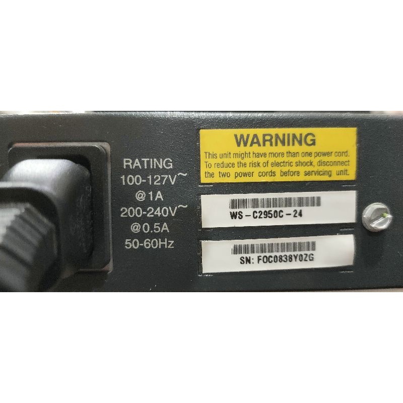 Cisco switch 2950C-24