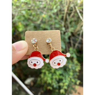 ต่างหูซานต้าน่ารักพร้อมส่ง