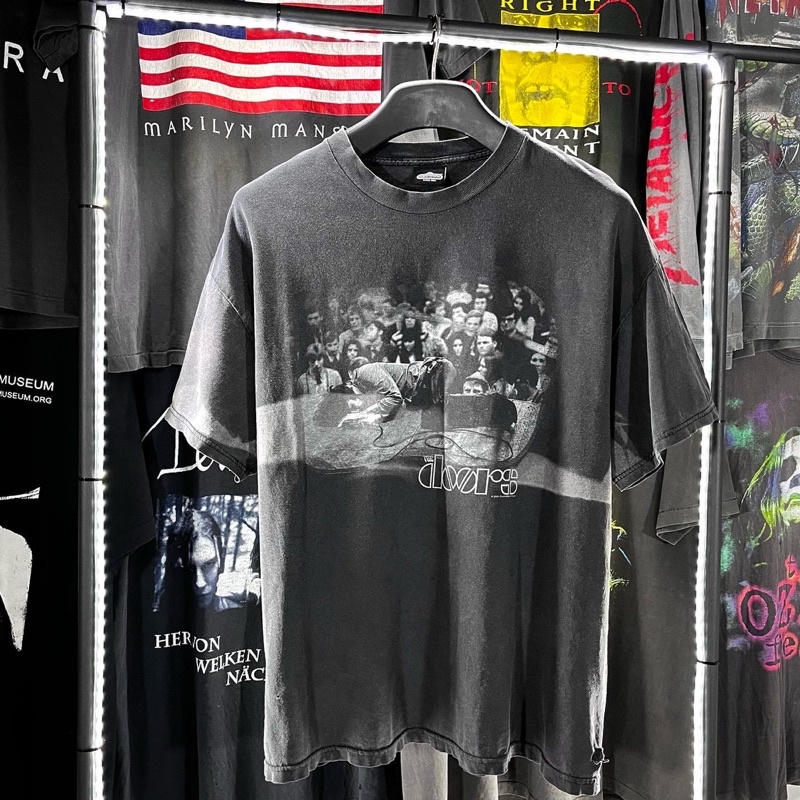 เสื้อวงวินเทจ THE doors ©️2006 Doors Music Company Shopee Thailand