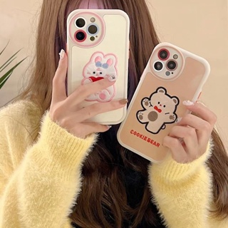 ✨ส่งเชือกเส้นเล็ก✨เคสไอโฟน 14 Pro Max 13 12 11 เคส for iPhone 14พลัส การเย็บปักถักร้อย พกง่ายๆ การป้องกันการตก Case