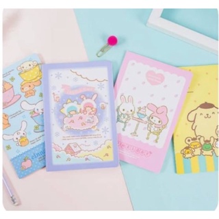 Sanrio Characters A5 Notebook x4pcs.