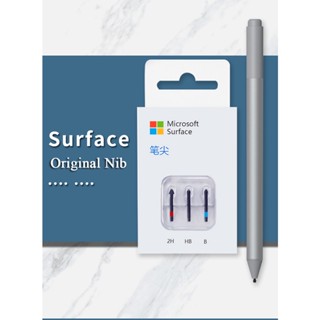 ชุดหัวปากกาต้นฉบับใหม่ (2H, HB, B) สําหรับ Microsoft Surface Pro 4 5 6 7 Go Book Laptop ปากกาสไตลัส