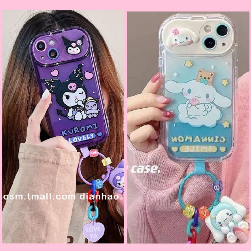 Supercase I6-i14promax เคสกระจก ที่ห้อย เปิดปิดได้ เคสมือถือ