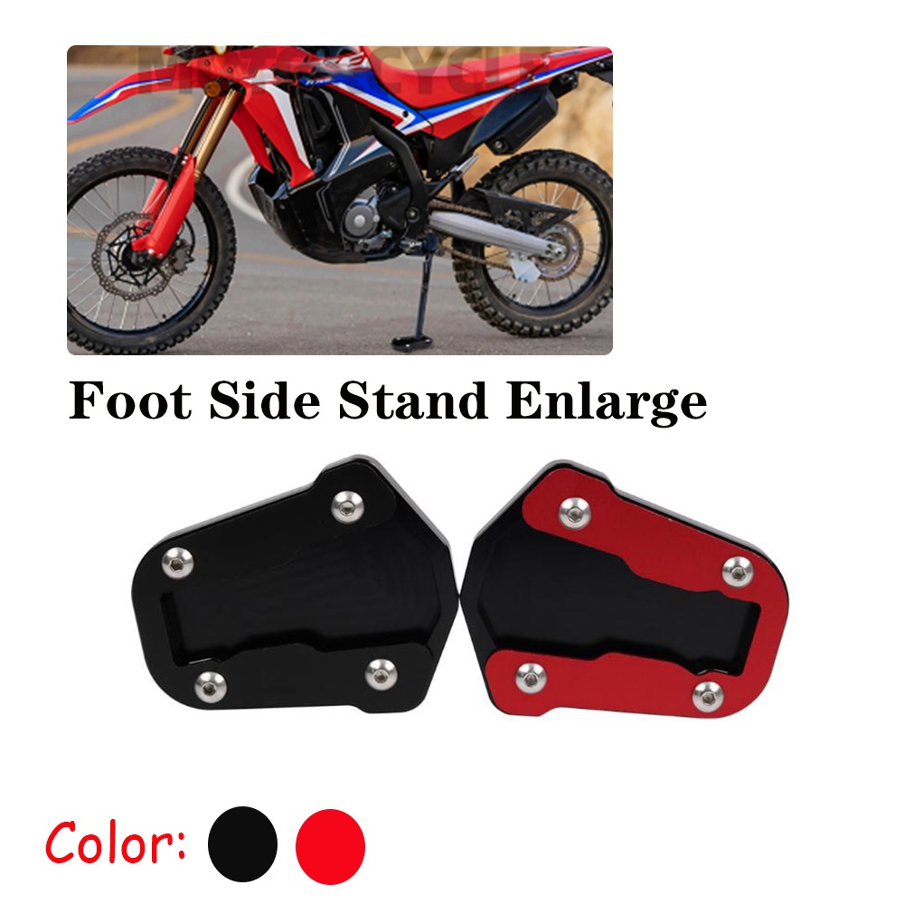 FitสําหรับHonda CRF300 Rally CRF300L CRF 300 L 2021 2022 ขาตั้งขาตั้งด้านข้างขาตั้งขยายขยายแผ่นขยาย