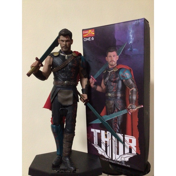 Thor Ragnarok 30cm 1/6 figure Crazy toys model pvc statue