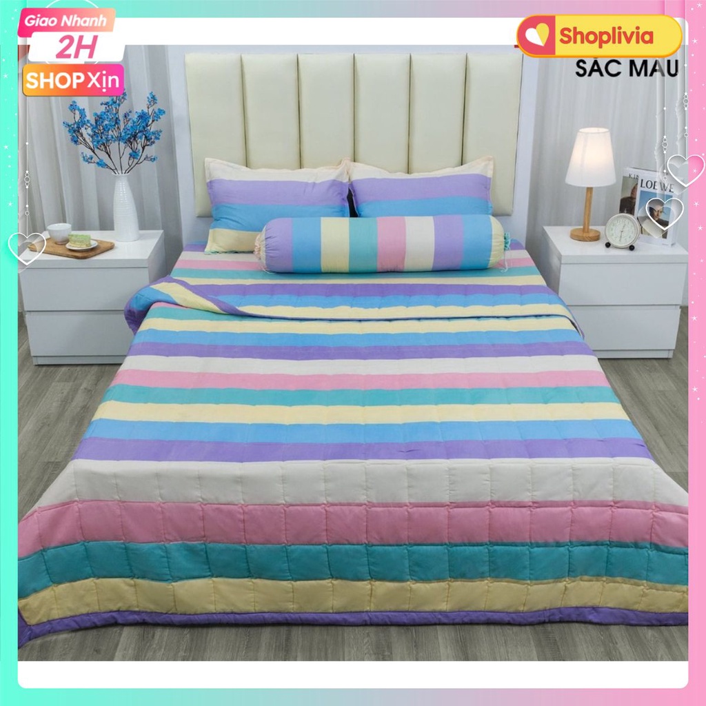 ผ้าปูที่นอนยางยืดโพลีคอตตอน ขนาด 1m4x2m, 1m5x2m, 1m6x2m เลือกลายได้สบาย