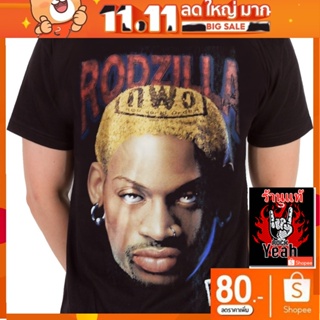 เสื้อบาส DENNIS RODMAN RODZILLA ร็อคในตำนาน อมตะ เสื้อวินเทจ เดนนิส ร็อดแมน RCM7146