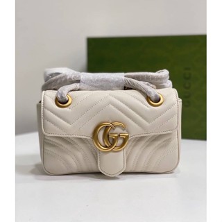 กระเป๋าสะพาย GG marmont 22 cm กระเป๋าแฟชั่น