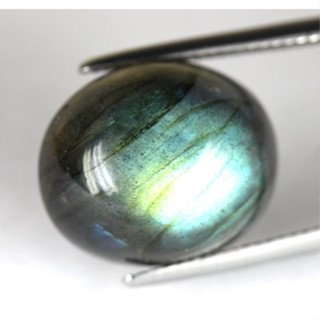 พลอยหลังเบี้ยลาบราโดไรท์ (Labradorite) นน20.32กะรัต