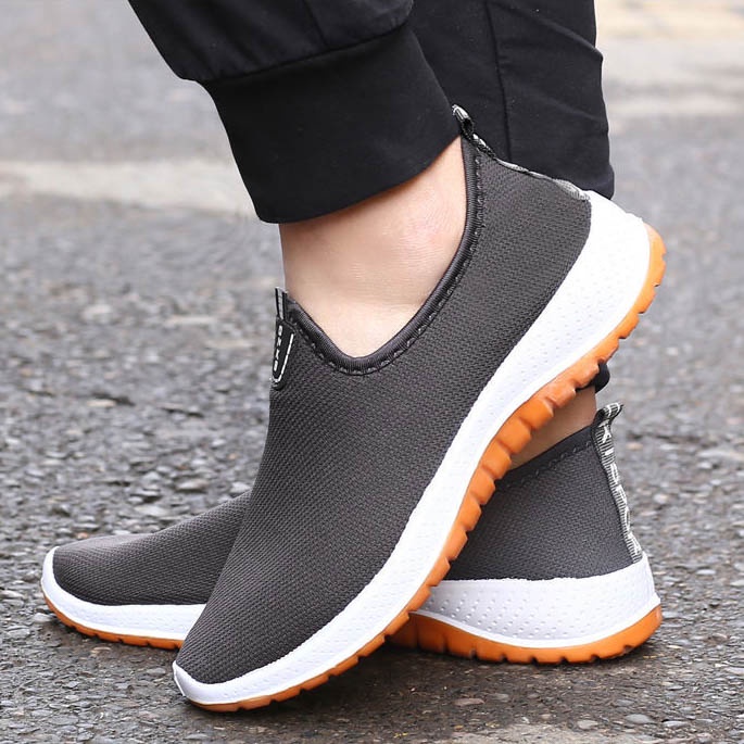 ShoesStudios ส่งเร็ว(รีบ) รองเท้าผ้าใบ รองเท้าผ้าใบไม่มีเชือก ทรงสไตล์เหมาะสุดเริ่ดงานดี มี3สีสุดเท่ให้เลือก