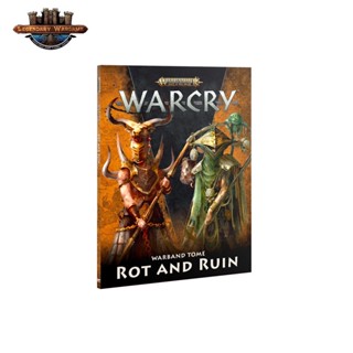 [GW-พร้อมส่ง]   AOS:WARCRY: WARBANDTOME: ROT AND RUIN (ENG)โมเดลเกมสนามจำลอง