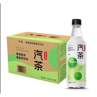 Nongfu Mountain Spring Steam Tea 470ml ส้มเขียวรสผู่เอ๋อ