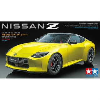 💥ใส่โค้ดลดเพิ่ม 20฿💥 🏆 TAMIYA 24363 ชุดประกอบจำลองมาตราส่วน 1:24 NISSAN Z โมเดลประกอบ ต้องไปสร้างและทำสีเอง