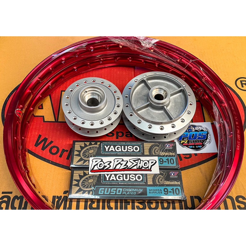 📌 ล้ออาก้อน รางนำ้ Akront พร้อมขึ้นล้อ ดุมแท้ยาซากิ สวยๆ ล้อ รางนำ้ งานตัวเทพ ( ไม่ใช่งานตัวถูก ) 🤣📌