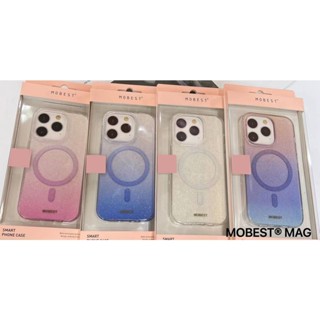 เคส กากเพชร ชาร์จแม่เหล็ก iPh14 / 13 Case MOBEST Mag ชาร์จแม่เหล็ก Repair TPU + อะคริลิค (THพร้อมส่ง ในไทย)