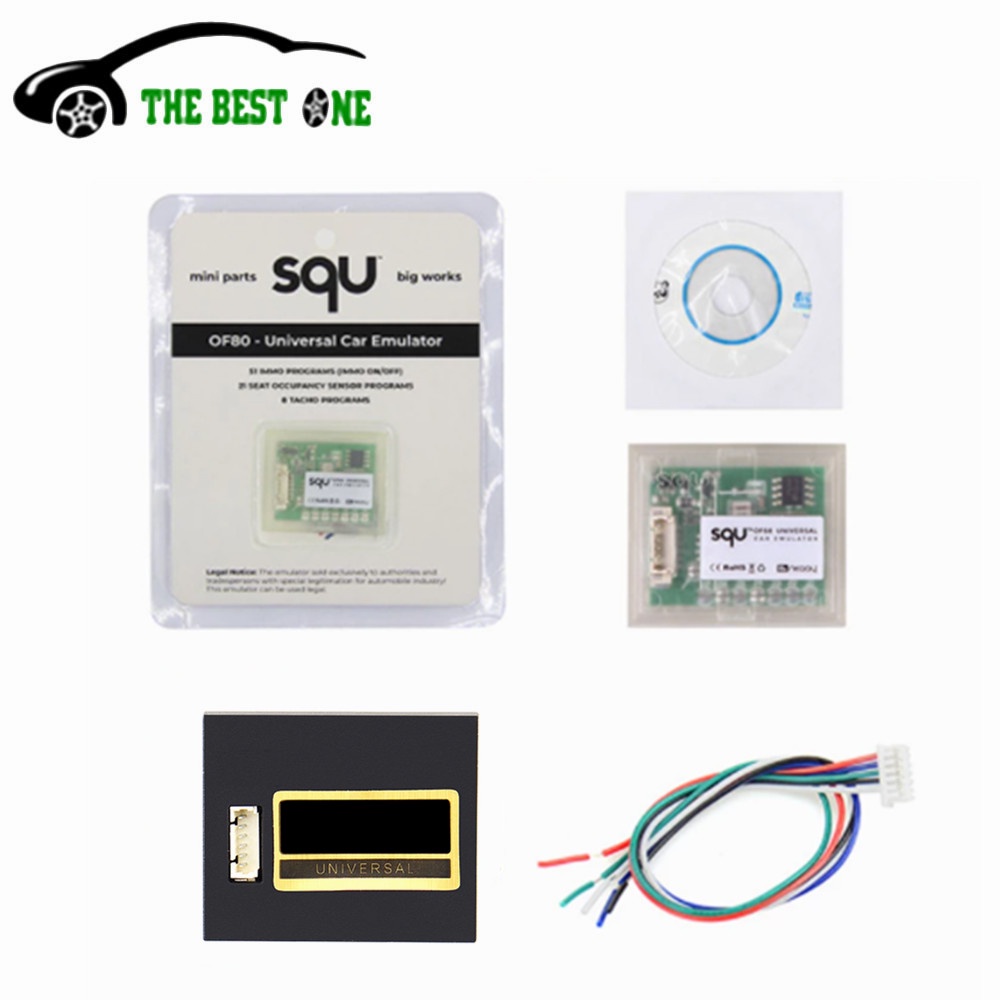 Universal IMMO Emulator V96 สําหรับ K-LINE/CANBUS รถ SQU OF68 SQU OF80 รถยนต์จําลองที่นั่ง TACHO ECU