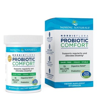 Nordic Naturals, Nordic Flora Probiotic, Comfort, 15 Billion CFU, 30 Capsules