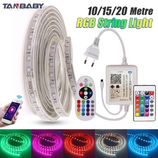 Ceiling Covelight 10/15/20M RGB led Strip Light Living Room Decor Flexible Cove Lights Waterproof