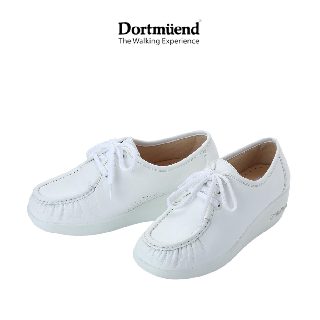 Dortmuend Pro Series Salem JS902 002-000 White รองเท้าสุขภาพ รองเท้าหมอ รองเท้าพยาบาล สำหรับผู้ที่ยืน-เดินนาน