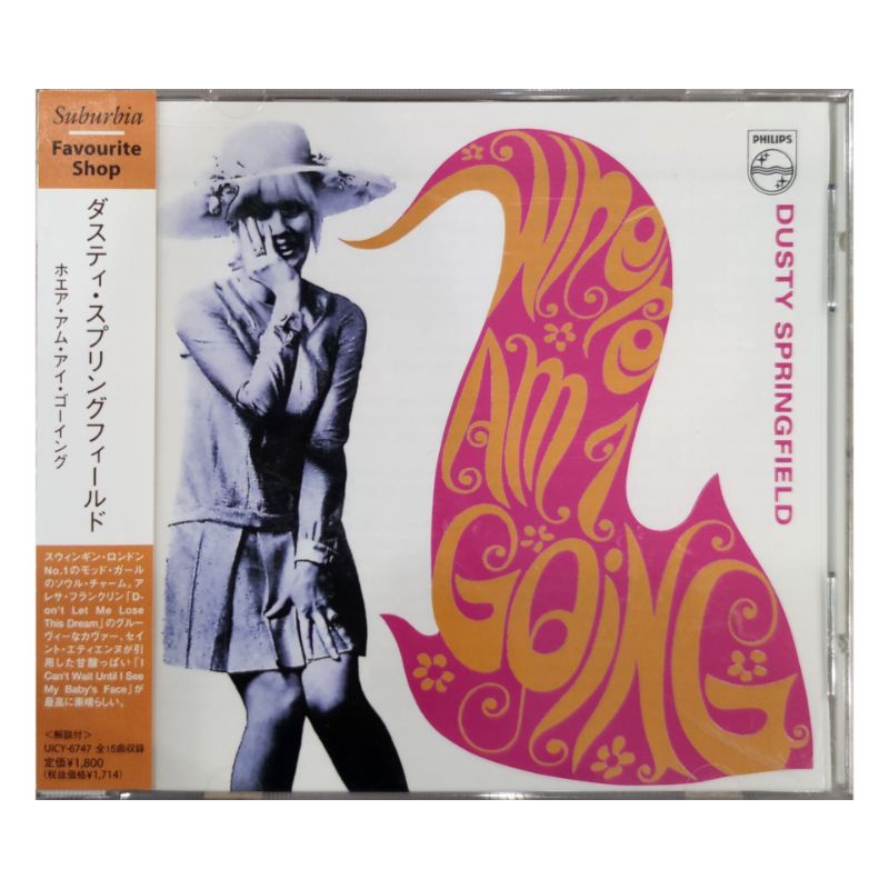 CD เพลงสากล DUSTY SPRINGFIELD Where Am I Going (Japan)