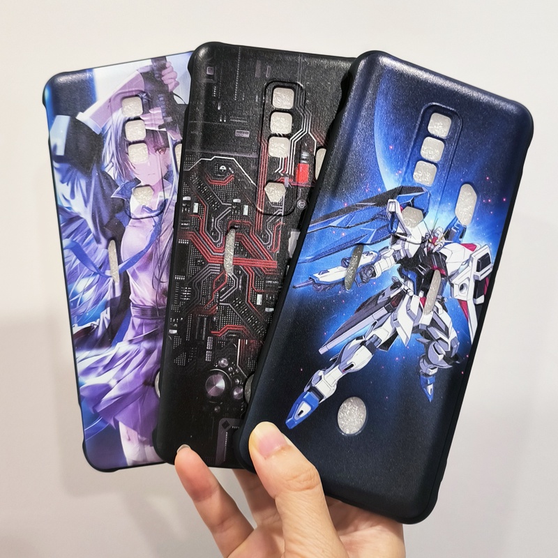 สําหรับ Nubia Red Magic 7 กรณี NX679J 5G ซิลิโคนนุ่ม TPU เคสโทรศัพท์สําหรับ Nubia Red Magic 7S NX679