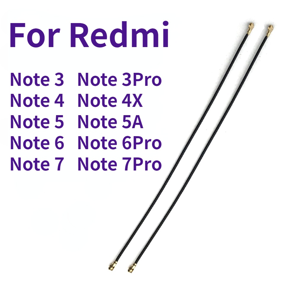 ของแท้ สายเคเบิลเสาอากาศสัญญาณ Wifi ด้านใน แบบยืดหยุ่น สําหรับ Xiaomi Redmi Note 3 4 4X 5 5A 6 7 Pro Xiaomi Redmi Note 3 4 4X 5 5A 6 7 Pro