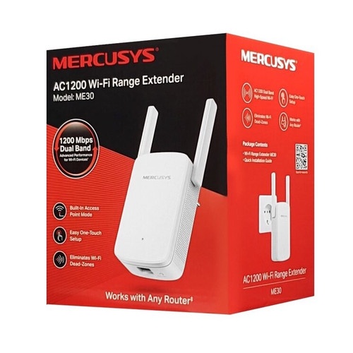 MERCUSYS ME30 AC1200 WI-FI RANGE EXTENDER S
