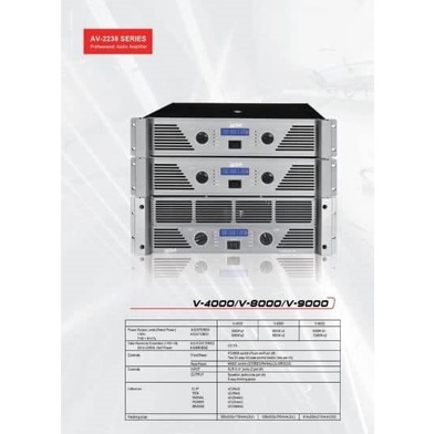 ฟรีค่าส่ง HOTROCK V9000 เพาเวอร์แอมป์ 2CH V-9000 V 9000 (สินค้าใหม่ ศูนย์ไทย/ออกใบกำกับภาษีได้)*มีหน