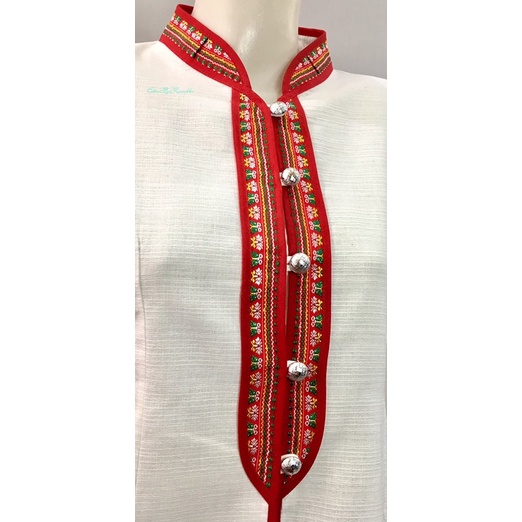 เสื้อผ้าฝ้ายซินมัยสีขาว(อก34-48) - รูปที่ 2